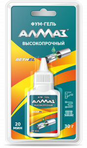 Герметик анаэробный высокопрочны 30гр Алмаз блистер от ГК Аванта Архангельск