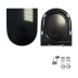 Унитаз-компакт SANITA LUXE Best Color Black с 2-х реж. арм. Oli, сид.из дюропл.Clip Uр, Soft close от ГК Аванта Архангельск
