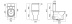 Унитаз-компакт SANITA LUXE Quadro SC с двухреж. арм, сид. дюроп., soft close, clip up SL DM от ГК Аванта Архангельск